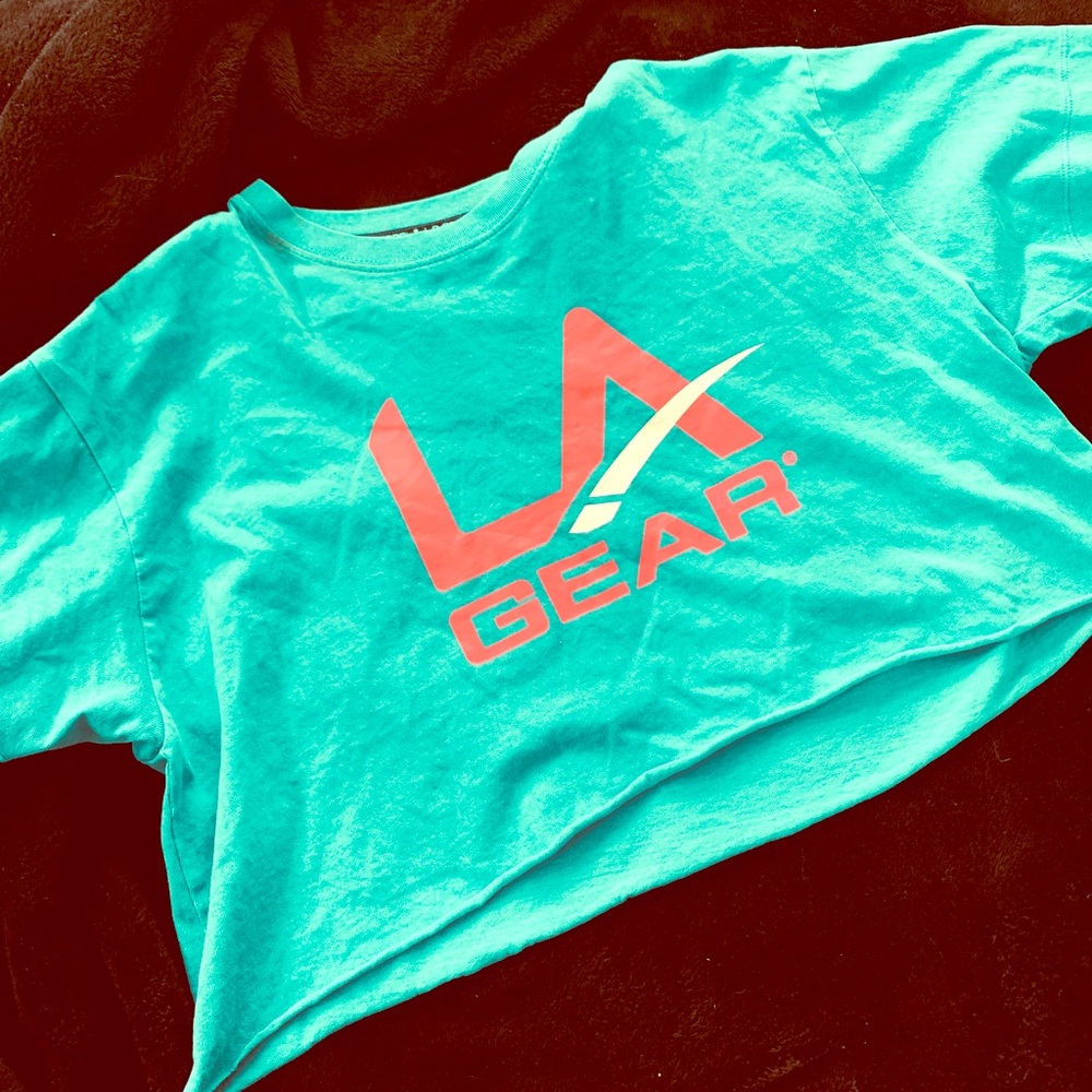 La gear crop tee